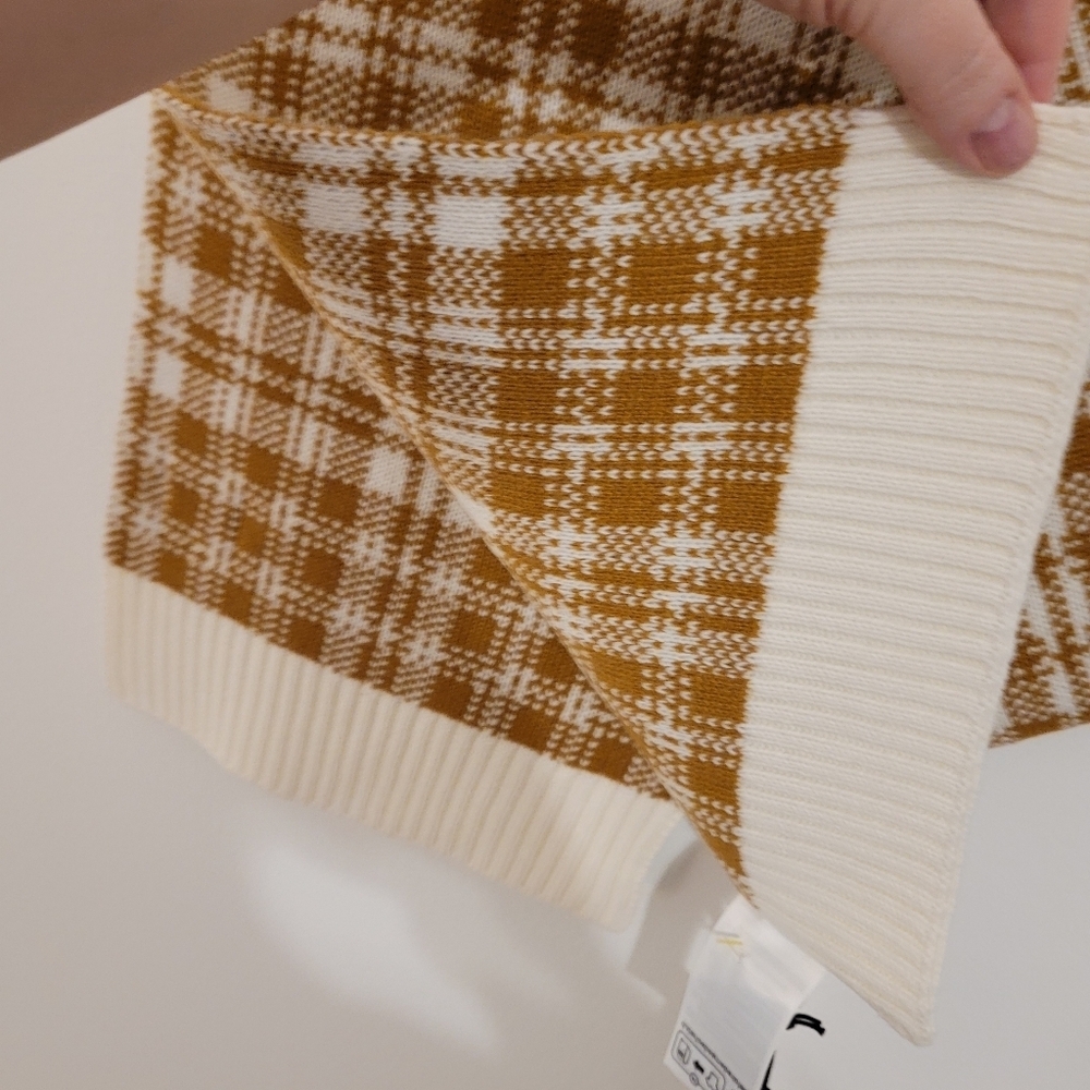 NWT Timberland mustard yellow scarf - Picture 3 of 8